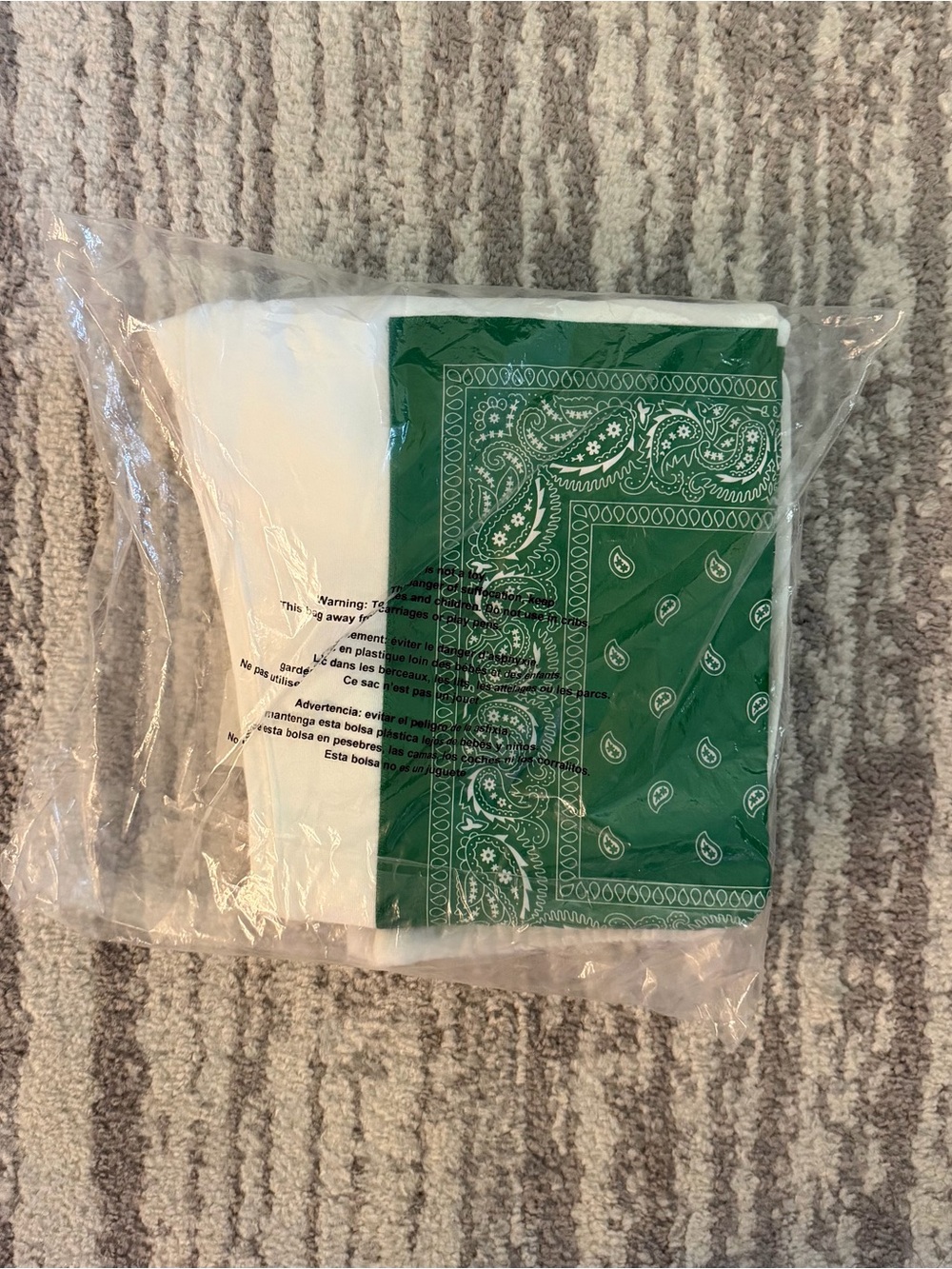 Supreme x The North Face Bandana Sweatpants White Green - Picture 11 of 12